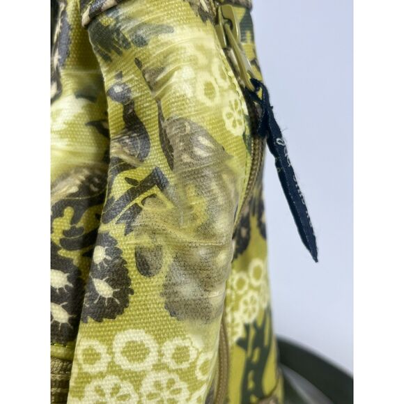 Petunia Pickle Bottom Lime Green Peacock Water Resistant Diaper Bag Shoulder - Picture 13 of 14